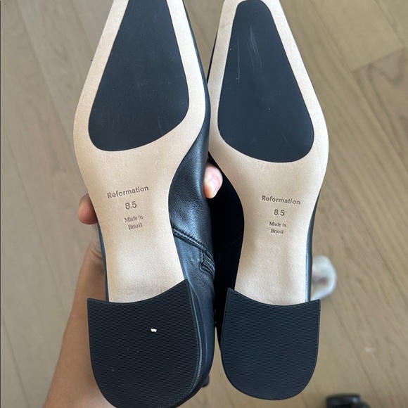 NWOT Reformation Rosina Stretch Sock Bootie - Black 8.5 - Picture 3 of 6